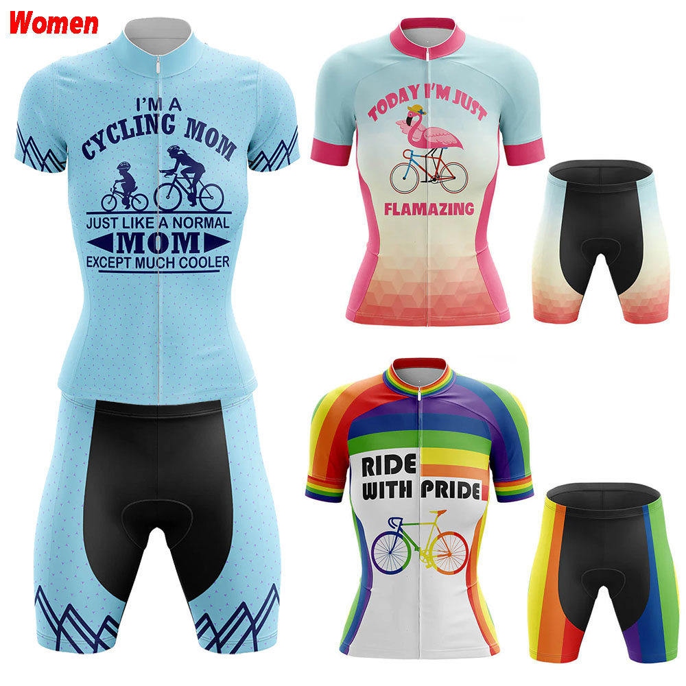 Mountain Biking Outfits Women - Binmek Gurur Polyester Bisiklet Giyim Üniforma