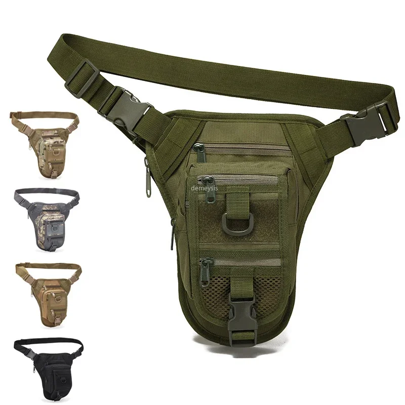 Mountain Biking Waist Pack - Taktik Çanta Savaş Çekim Bel Bacak