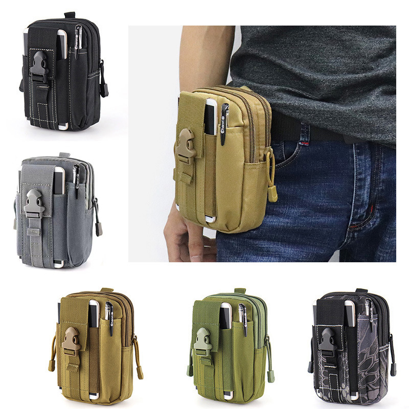 Mountain Biking Waist Pack - Taktik Bacak Çantası Fanny Paketi Erkekler