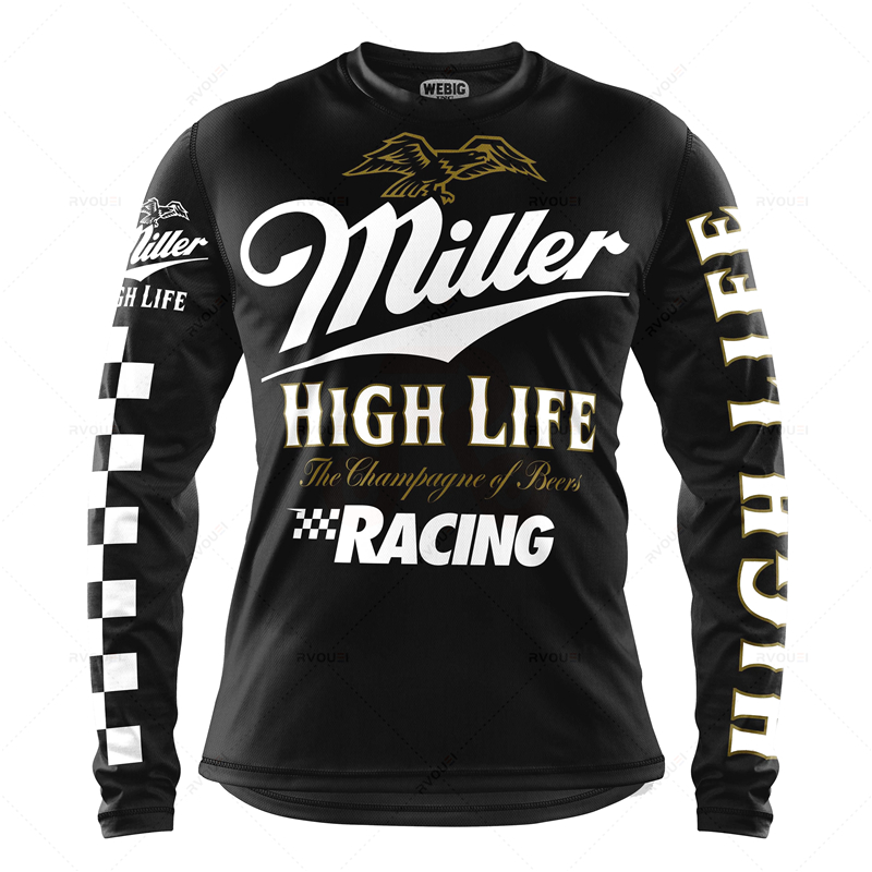 Mountain Biking Clothes - 2023 motosiklet dağ bisikleti Jersey MTB