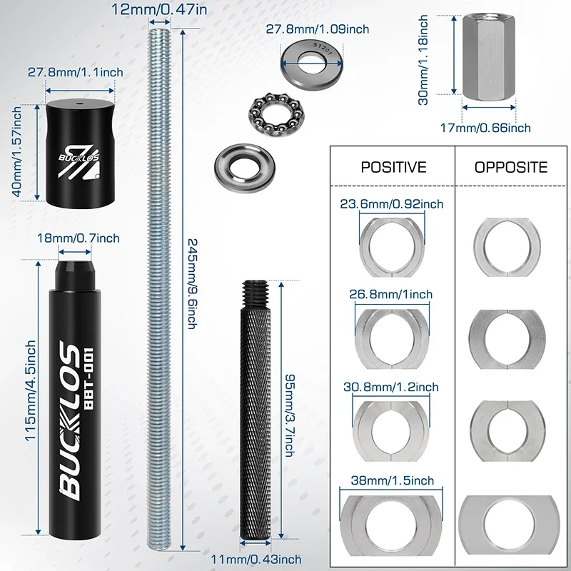 BUCKLOS bisiklet alt braket yü - Bottom Bracket Press incelemesi ve fiyatı