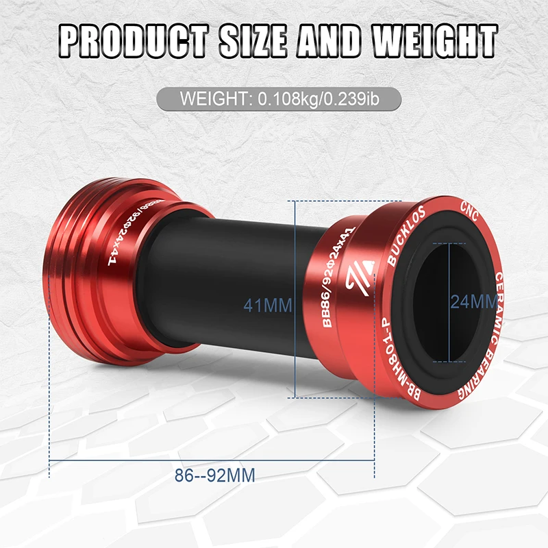 BUCKLOS BB86/92 Bisiklet Alt B - Bottom Bracket Press incelemesi ve fiyatı