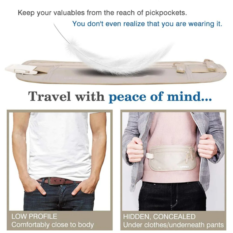 Gizli Seyahat Bel Çantası, Pas - Mountain Biking Waist Pack incelemesi ve fiyatı