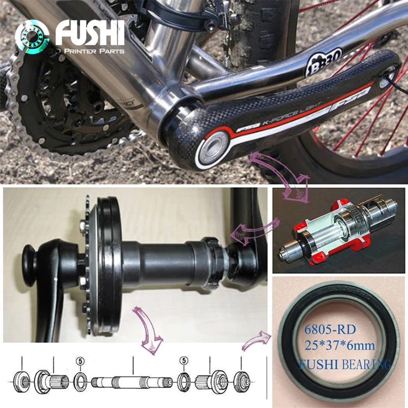 4 adet 6805-RD 25*37*6mm bisik - Bottom Bracket Press incelemesi ve fiyatı